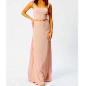 Flynn Skye Elle Set Lace Up Top Skirt XS Excellent Condition